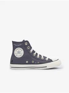 Grey Women's Ankle Sneakers Converse Chuck Taylor All Star - Women #8010293