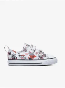 White Kids Patterned Sneakers Converse Pirates - Guys #669076