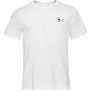 Converse CHUCK PATCH INFILL TEE Dámske tričko, biela, veľkosť #9289077