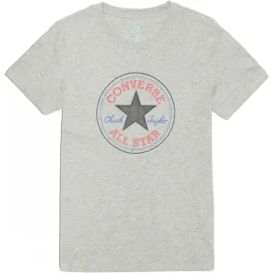 Converse CHUCK PATCH NOVA TEE Dámske tričko, sivá, veľkosť M