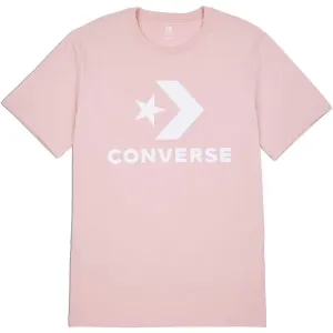 Converse STANDARD FIT CENTER FRONT LARGE LOGO STAR CHEV SS TEE Unisex tričko, ružová, veľkosť #8797774