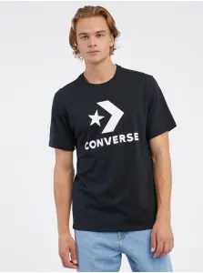 Converse STANDARD FIT CENTER FRONT LARGE LOGO STAR CHEV SS TEE Unisex tričko, čierna, veľkosť