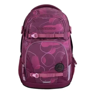 COOCAZOO - Školský ruksak PORTER, Berry Bubbles, certifikát AGR #3914814