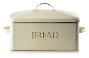 Kovový chlebník Cookini Vintage béžový