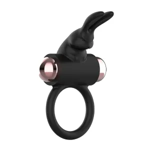 Krúžok na penis COQUETTE Cock Ring with Vibrator black-gold