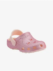 COQUI Little Frog Detské sandály 8701 Candy pink glitter 22/23