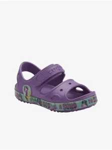 Fialové dievčenské sandále Coqui Yogi #226437