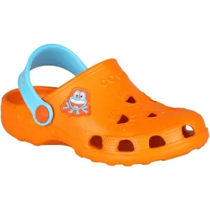 Coqui LITTLE FROG Detské sandále, oranžová, veľkosť #420261