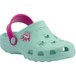 Coqui LITTLE FROG Detské sandále, svetlo zelená, veľkosť #5462951