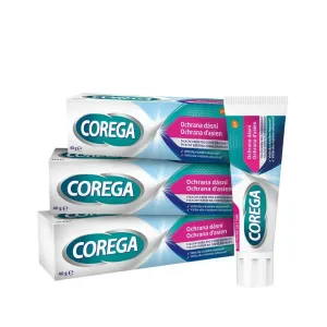 Corega Gum Protection Trio fixačný krém Fixačný krém na zubnú náhradu 3 x 40 g unisex