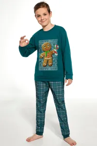 Chlapčenské pyžamo Cornette Cookie 4 - bavlna Zelená 86-92
