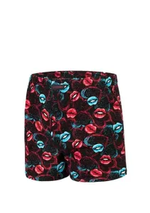 Boxers Hot Lips 2 048/06 black-red-turquoise