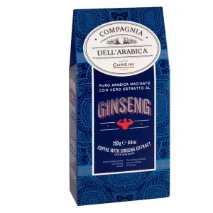 CORSINI Caffe' Al Ginseng Moka káva mletá 250 g