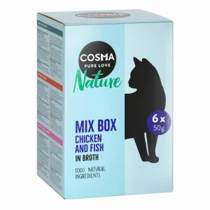 Cosma Nature kapsičky 6 x 50 g  - mix (6 druhov)