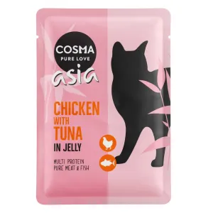 Cosma Thai/Asia kapsičky / konzervy - 20 % zľava - Thai/Asia  kura a tuniak 6x100g