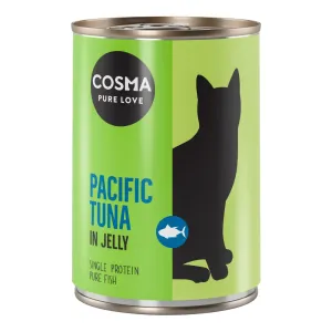 Výhodné balenie Cosma Original v želé 12 x 400 g - tichomorský tuniak