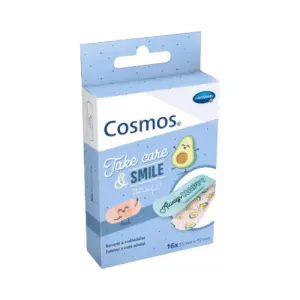 Cosmos Mr. Wonderful Take care & SMILE náplasť vodeodolná (25 x 72 mm) 1x16 ks