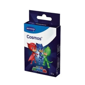 Cosmos PJ Masks náplasť vodeodolná, 3 veľkosti 1x12 ks