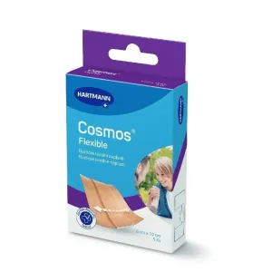 COSMOS Flexible náplasť na rany, elastická textilná (6x10 cm) 1x5 ks