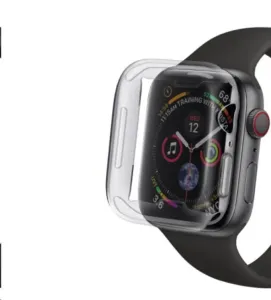 COTEetCI celoplošné ochranné púzdro pre Apple Watch 4/5 40 mm transparentné