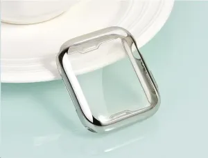 COTEetCI celoplošné ochranné termoplastové púzdro pre Apple Watch 44 mm strieborné