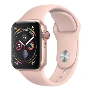 COTEetCI silikónový športový náramok pre Apple watch 42/44 mm ružový