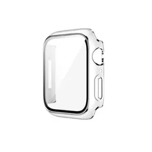 COTEetCI polykarbonátové puzdro s ochranou displeja pre Apple Watch 7 45 mm číre