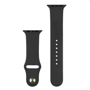 Silikónový remienok COTEetCI pre Apple Watch 42/44/45mm, black