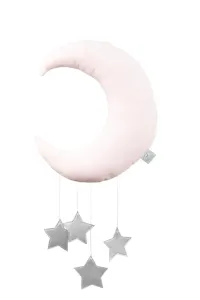 Závesná dekorácia mesiačik Shiny - Candy Pink #4043385