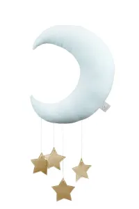 Závesná dekorácia mesiačik Shiny - Mint #4043643