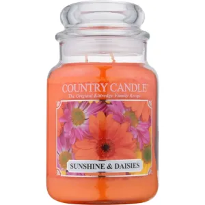 Country Candle Sunshine & Daisies vonná sviečka 652 g
