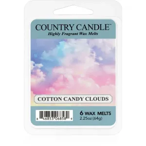 Country Candle Cotton Candy Clouds vosk do aromalampy 64 g