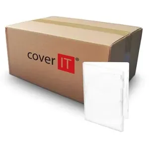 COVER IT box:1 DVD 14 mm super číry – kartón 100 ks
