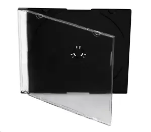 COVER IT škatuľka slim pre 1 ks – čierna, 5,2 mm, 10 ks/balenie