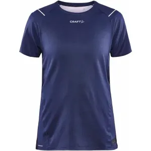 Craft PRO HYPERVENT SS TEE W Dámske bežecké tričko, tmavo modrá, veľkosť #7441201