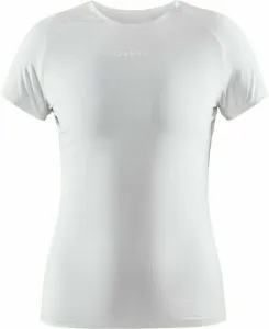 Craft PRO Dry Nanoweight Women's Tee White L Bežecké tričko s krátkym rukávom
