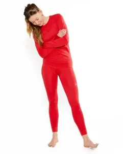 Women's T-shirt Craft Fuseknit Comfort LS red, S #9478637