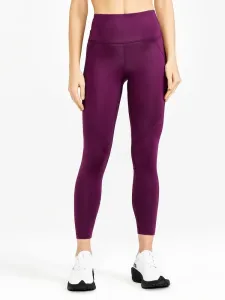Women's Craft ADV Essence High Waist Purple Leggings #9544351