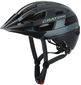 Cratoni Velo-X Black Glossy S/M Prilba na bicykel