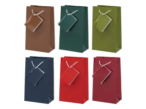 crelando® Darčekové tašky (jednofarebné tašky, 6 kusov)
