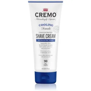 Cremo Refreshing Mint Cooling Shave Cream krém na holenie v tube pre mužov 177 ml
