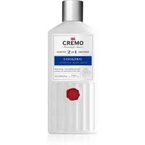 Cremo Citrus & Mint Leaf 2in1 Cooling Shampoo stimulujúci a osviežujúci šampón 2 v 1 pre mužov 473 ml