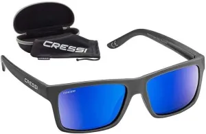 Cressi Bahia Black/Blue/Mirrored Jachtárske okuliare