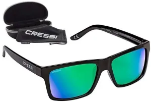 Cressi Bahia Black/Green/Mirrored Jachtárske okuliare