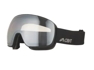CRIVIT Lyžiarske a snowboardové okuliare Photochromic (čierna)