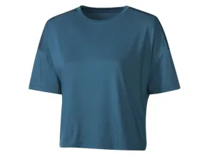 CRIVIT Dámske chladivé funkčné tričko (L (44/46), petrolejová)