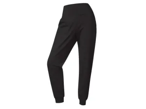 CRIVIT Dámske športové nohavice High Waist (L (44/46), čierna)