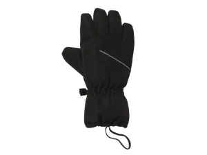 CRIVIT Dievčenské/chlapčenské lyžiarske rukavice (6 (10 – 12 rokov), čierna)