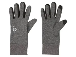 CRIVIT Dámske/pánske športové rukavice (8, sivá)