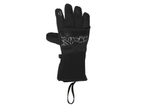 CRIVIT Dámske/Pánske lyžiarske rukavice (7,5, čierna/strieborná) #8157448